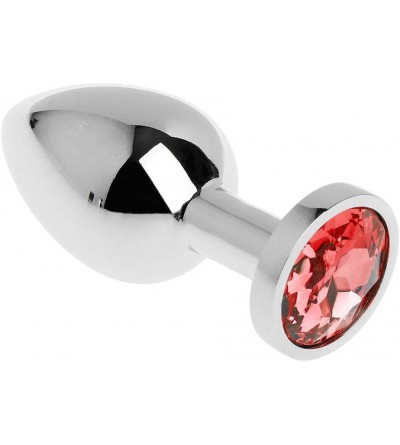 Anal Sex Toys Small Size Metal Crystal Amal Plug Booty Beads Jewelled Amal Bùtt Plugs Adūlt Toys for Men Couples - Light Pink...