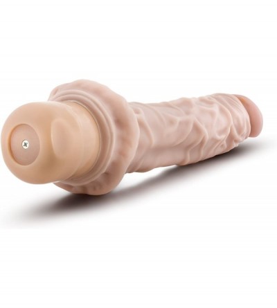 Vibrators 9.75" Vibrating Flexible Realistic Feel Waterproof Multispeed Vibrator Cock Dildo Dong Massager Sex Toy [AA Batteri...