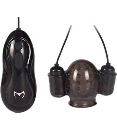 Male Masturbators 12-Frequency Remote Control Penis Head Vibrator Bullet Male Masturbation Sex Toys - CU18CYMCW59 $34.18