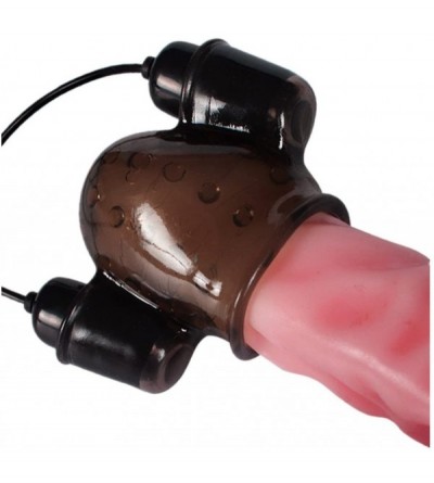 Male Masturbators 12-Frequency Remote Control Penis Head Vibrator Bullet Male Masturbation Sex Toys - CU18CYMCW59 $17.09
