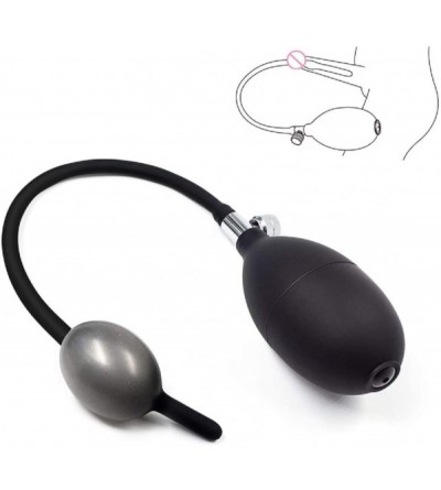 Catheters & Sounds Soft Inflatable Urethral Sound - Easy Use Dilators Masturbator Plug- Silica Gel Urethral Stretching Bladde...