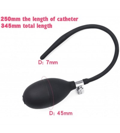Catheters & Sounds Soft Inflatable Urethral Sound - Easy Use Dilators Masturbator Plug- Silica Gel Urethral Stretching Bladde...