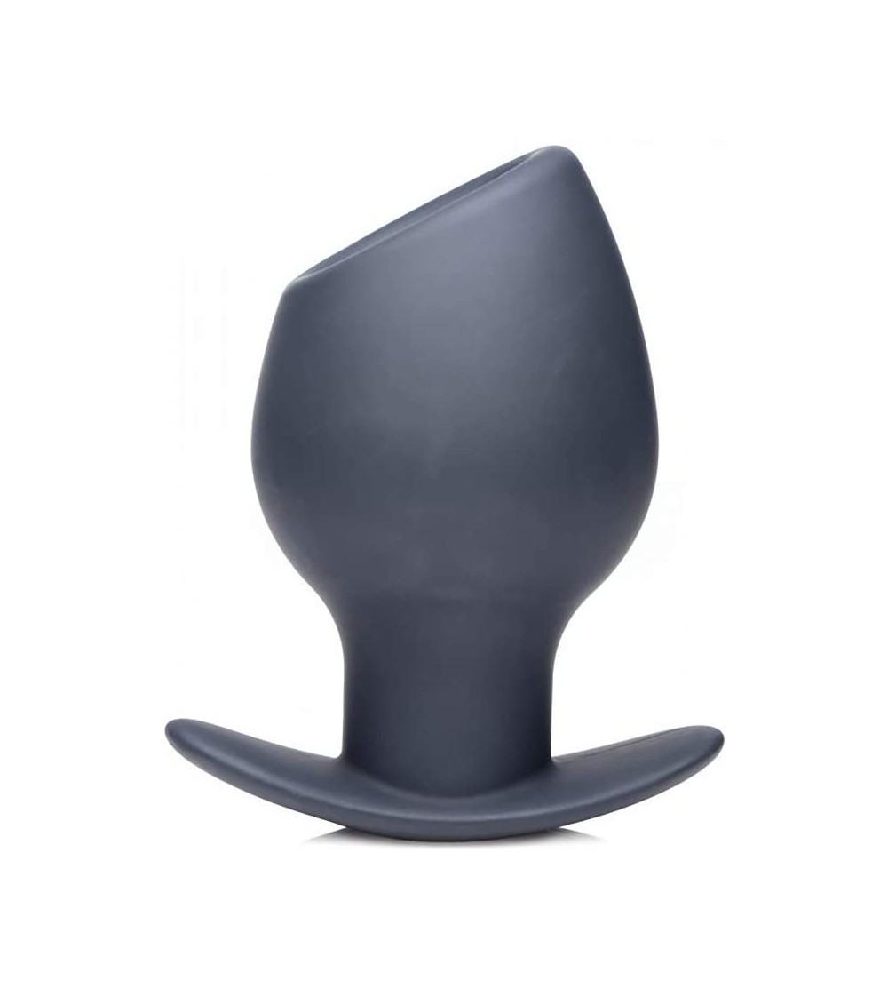 Anal Sex Toys Ass Goblet Silicone Hollow Anal Plug- Small - CM18SNK2MT4 $15.85