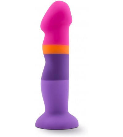 Dildos Avant D3 Summer Fling - 8 Inch Silicone Strap On Dildo - Pegging Sex Toys for Couples - Suction Cup Dildo - Kinky Sex ...
