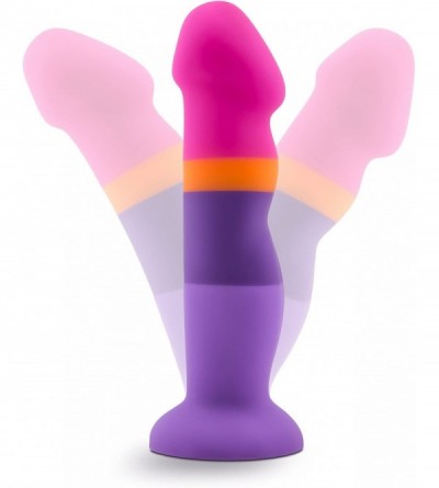 Dildos Avant D3 Summer Fling - 8 Inch Silicone Strap On Dildo - Pegging Sex Toys for Couples - Suction Cup Dildo - Kinky Sex ...