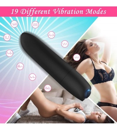 Vibrators G-Spot Clitoral Bullet Vibrator Nipple Stimulator- Clitoris Vaginal Sex Toys with Angled Tip for Precise Stimulatio...
