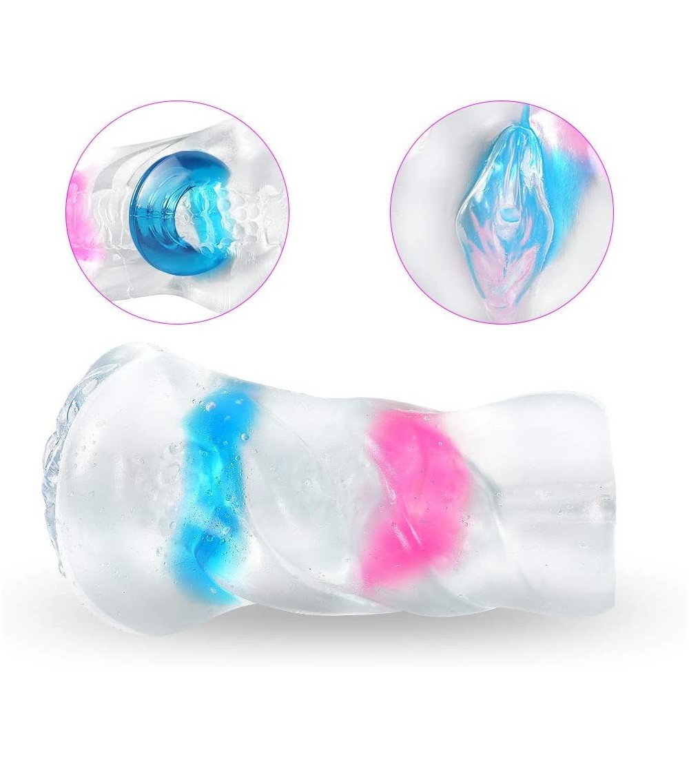 Male Masturbators Medical Grade 3D Male Pocket Sleeve for Men Solo Toy Transparent Underwear 07 - C2197D2OMX3 $19.33