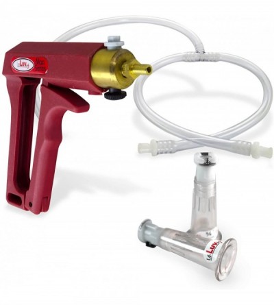 Pumps & Enlargers Vacuum Pump Maxi Red Handle Natural Body Enhancement Nipple Suction Cups Small - Red - CG12O1QJOO1 $50.14