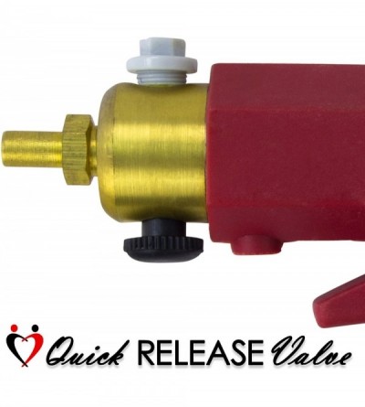 Pumps & Enlargers Vacuum Pump Maxi Red Handle Natural Body Enhancement Nipple Suction Cups Small - Red - CG12O1QJOO1 $50.14