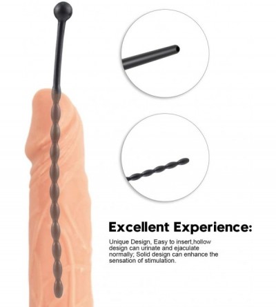 Catheters & Sounds Silicone Urethral Sounds 8Pcs/Set Penis Plug-Plug Beads Urethral with Different Size Urethral Dilators for...