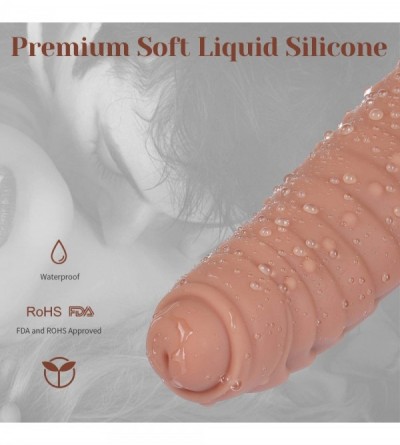 Dildos 8.7 Inch Realistic Dildo Penis Dong with Strong Suction Cup Matte Oil Liquid Silicone Dildo Adult Sex Toys for Women -...