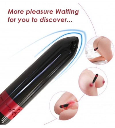 Vibrators Bullet Vibrator - Clitoral Nipple Stimulator- Adult Toys for Female with 9-Modes- USB Rechargeable Waterproof Dildo...