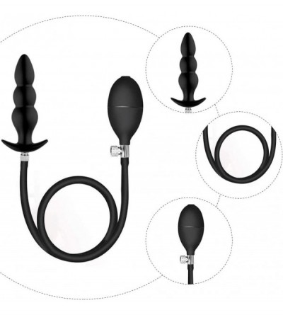 Anal Sex Toys Anal Butt Plug Anal Dildo SM Speculum Silicone Inflatable Sex Anal Trainer Toy for Lovers - CS19I6DGSX3 $13.96