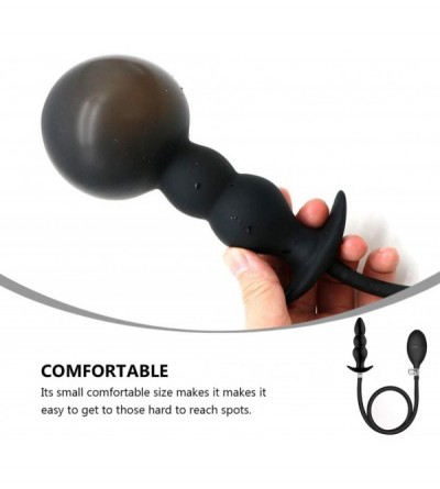 Anal Sex Toys Anal Butt Plug Anal Dildo SM Speculum Silicone Inflatable Sex Anal Trainer Toy for Lovers - CS19I6DGSX3 $13.96
