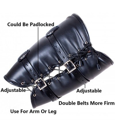 Restraints Women Slaves SM Training High-end Leather Restraints Calf Straps With Sexy Tight-Legged Legs- Adult Sexual Posture...