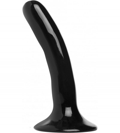 Dildos Slim Strap-On Harness Dildo- Black - Black - CL123Z6TO1X $21.98