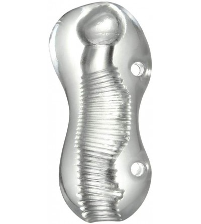 Male Masturbators No. 69 - Super-Stretchable TPE Mastubator Stroker (Translucent) - C018N608TT2 $47.96
