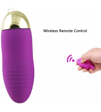 Vibrators Wireless Remote Control VîBrâtor Bullet Séxus Toy with USB Charging for Women G-Spōt Ðịldǒ Massage (Purple) - Purpl...