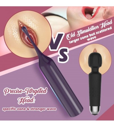 Vibrators High Frequency Clitoral G-Spot Vibrator - Powerful Clitoris Nipple Stimulator for Quick Orgasm Waterproof Silicone ...