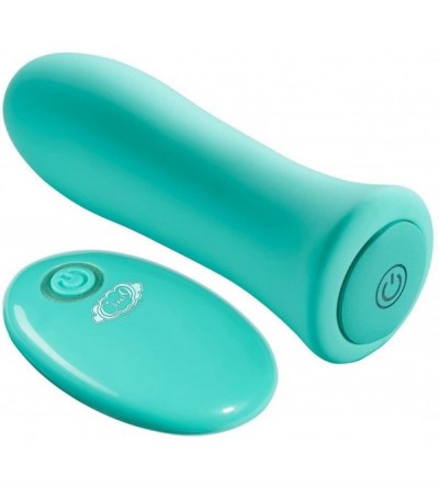Vibrators Power Touch Rechargeable Wireless Bullet and Remote Control (Teal) - CP185N5A73U $86.38