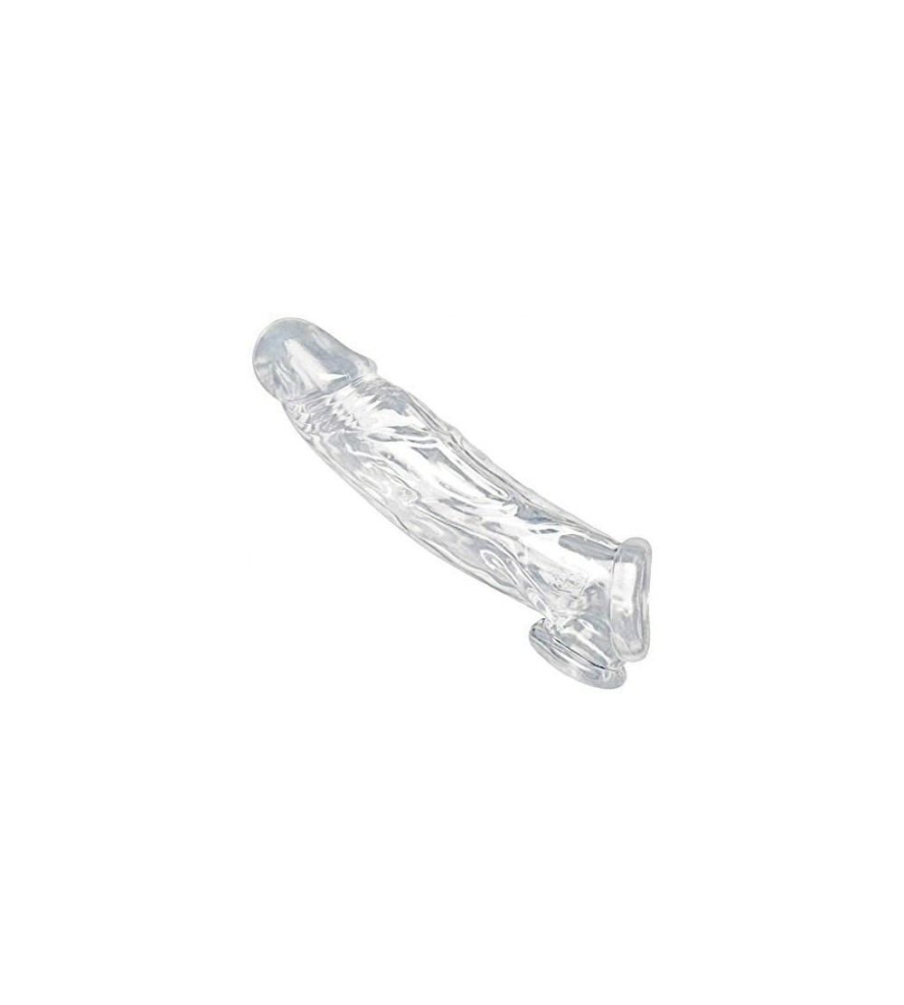 Pumps & Enlargers New-Real Feel Moving Massager Sleeve Extension Girth Enhancer Toy for-JJ1 - C719ESCCNT9 $10.18