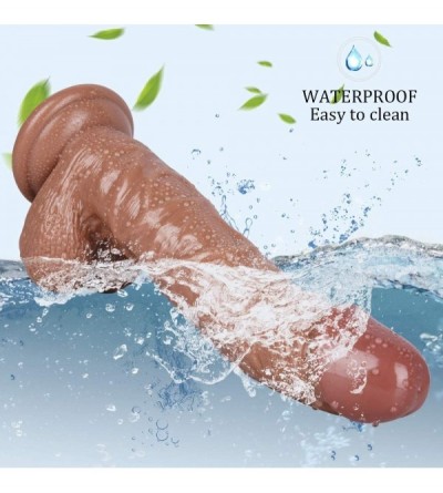Dildos Lifelike 10.24 Inch Brown Díldɔ/Soft Safety PVC Strong Suction Cup - Realistic and Extremely Soft Safe and Private Pac...