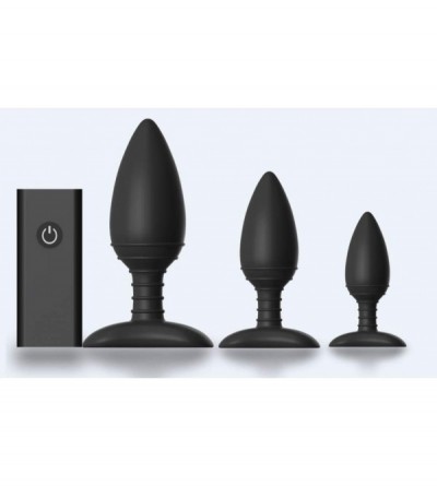 Anal Sex Toys Ace Remote Control Vibrating Butt Plug Medium Rechargeable - C211R7YZYH3 $30.28