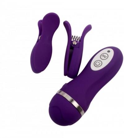 Vibrators Waterproof Vibrators Sex-Toys for Women Vibrating Nipple Clamps 10 Frequency Women Nipple Vibrator Breast Massage-U...
