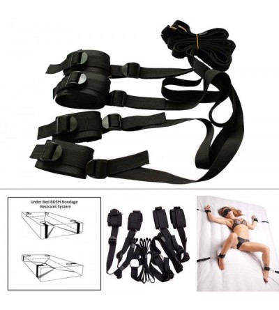 Restraints Hand Cuffs Collection for Cosplay Adjustable & Soft Cuffs Set - CK194C7YAGA $47.02