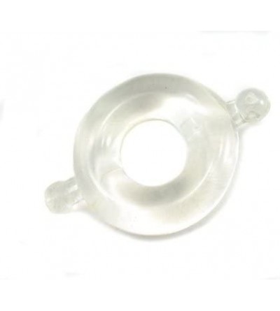 Penis Rings Cock Ring- Elastomer- Medium- Clear - C3112E5UQK5 $24.87