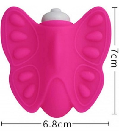 Vibrators Vibrating Butterfly Toy for Ladies to Relax (Purple- Pink)(Pink) - Pink - C418ADWQT2I $8.55