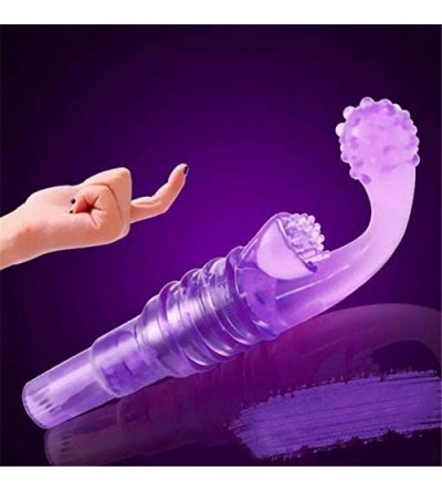 Vibrators Crystal Soft Adult Sex Toys Waterproof Silicone Erotic Toy Crystal Vibrating Finger Vibrator Girl's Awesome Wireles...