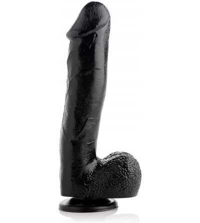 Vibrators Mighty Midnight 10 Inch Dildo with Suction Cup - C0119XFRKA7 $18.95