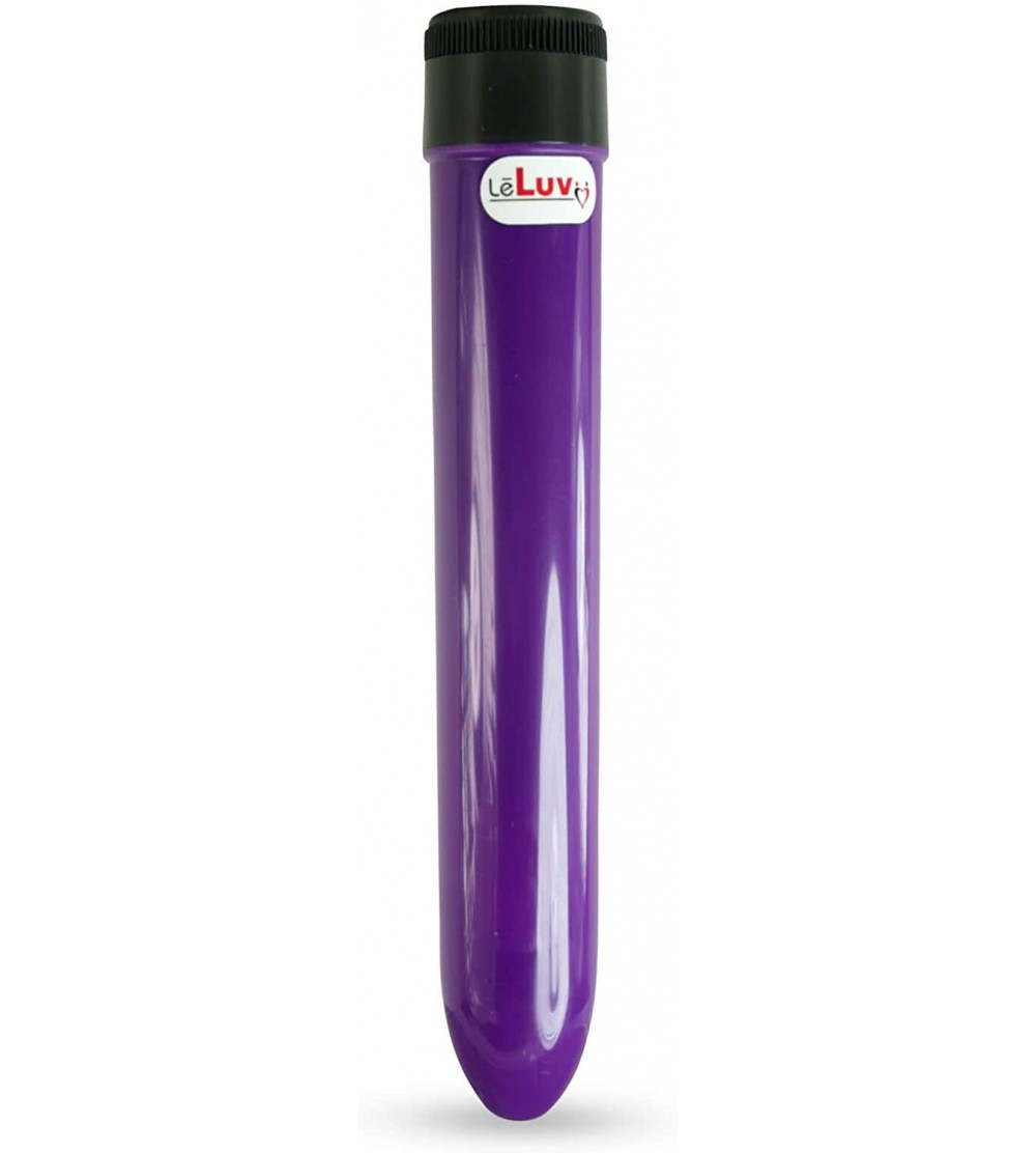 Vibrators Simple Vibrating Dildo Multispeed Smooth Purple - Purple - CV11U6ECDB1 $8.25