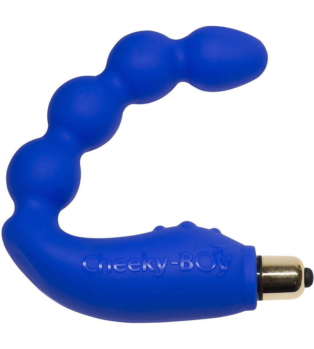 Anal Sex Toys Cheeky Boy Blue Prostate Massager - CR11CQP5WOX $17.39