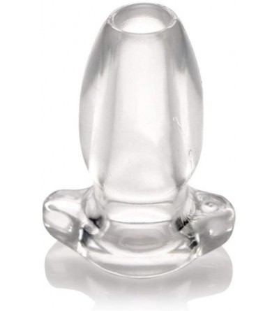 Anal Sex Toys Series Peephole Clear Hollow Anal Plug- Small (AF816-Small) - CZ18LGQ8IZK $14.23