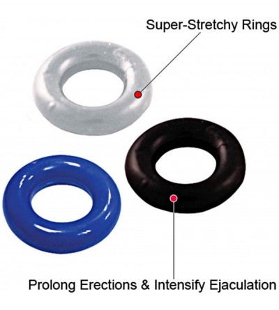 Penis Rings Thick Cock Rings- 3 Count - CJ11OPR9MX7 $18.63