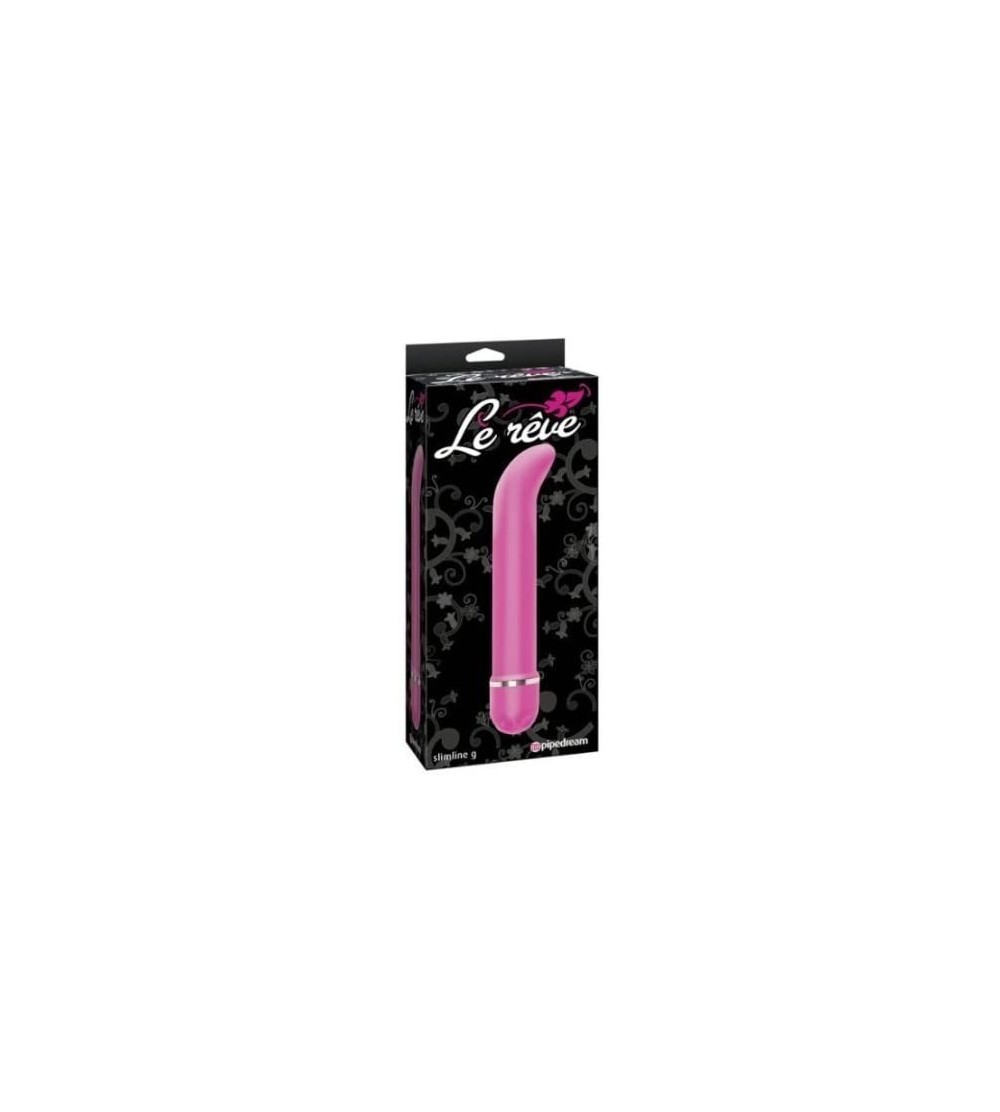 Vibrators Le Reve Slimline G Massager Waterproof 8.5 Inch Pink - CV12BF789MT $12.17