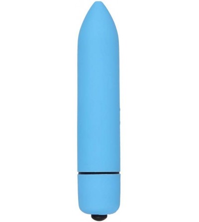 Vibrators Waterproof 10 Frequency Mini Bullet Vibrador for Female Adult Pleasure Vibrating Rod Women Toy (Blue) - Blue - CH19...
