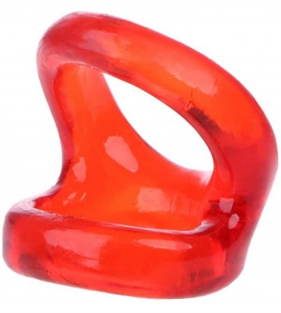 Penis Rings Double Rings for Delay- Men's Cook Rings- Crystal Toys - Red - CW19DYHAZC2 $21.05