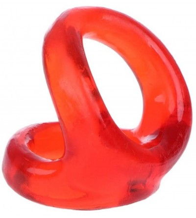 Penis Rings Double Rings for Delay- Men's Cook Rings- Crystal Toys - Red - CW19DYHAZC2 $7.50