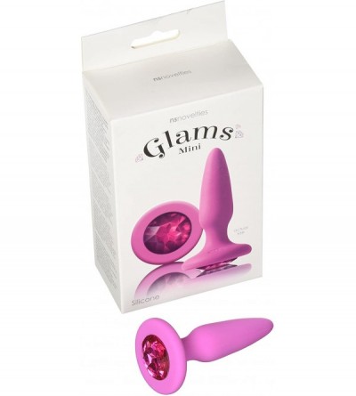 Anal Sex Toys Glams Mini- Pink Gem - Pink Gem - CV186YRNMZ2 $11.67