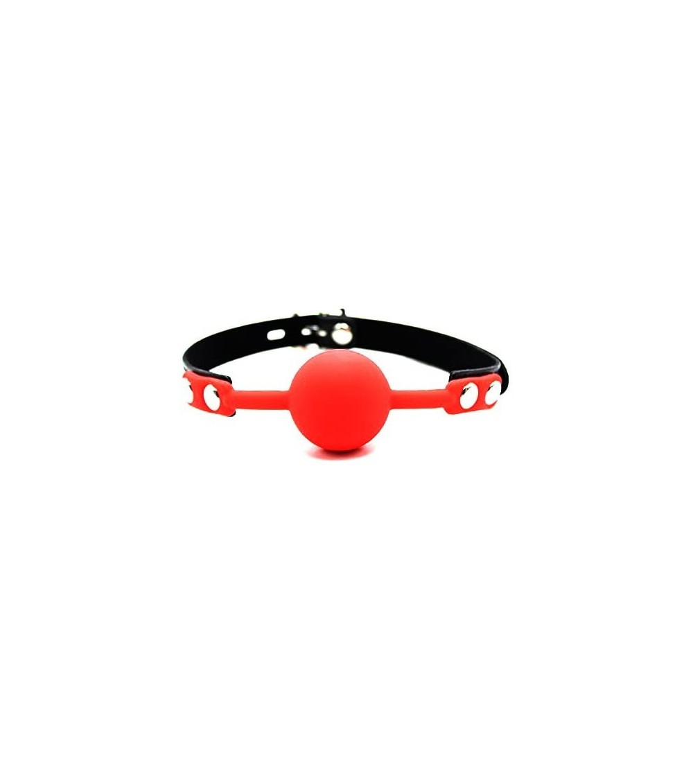 Gags & Muzzles BDSM Silicon Mouth Gag (Red) - Red - CZ12KUWO0KP $6.31