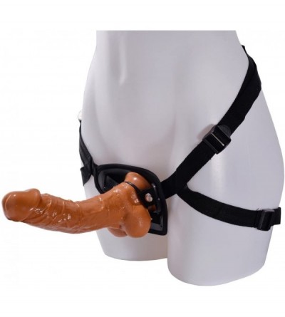 Dildos Realistic Dildo Harness 9.25" Huge Dildos with Suction Cup Strap-on Dildo Wearable G Spot Clits for Vagina & Anal Play...