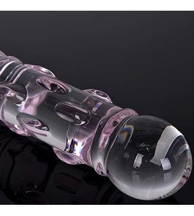 Anal Sex Toys Suitable for Partner Daily Exercise Games Glass Transparent Dildo Backyard Expansion Anus with Plug Waterproof ...