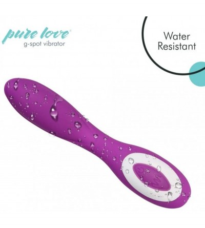 Anal Sex Toys G-Spot Silicone Vibrator Purple- Rechargeable- Water-Resistant and Multi Function- Adult Sex Toy - Purple - CS1...