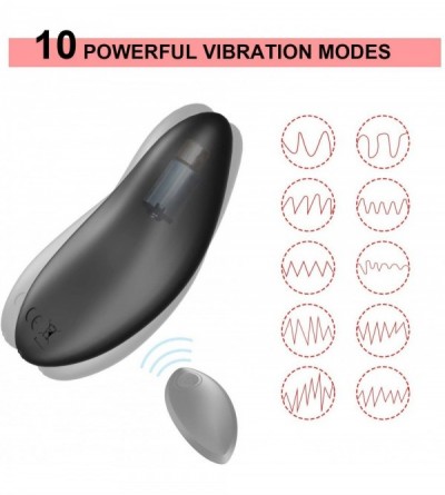 Vibrators Wearable Vibrator Clitoris and G-Spot Stimulator Remote Control Vibrate-Invisible Wearable Vibrating Wand USB Recha...