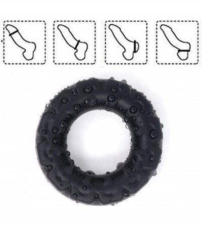 Penis Rings Soft Silicone Time Delay Ring Soft Silicone Pênis Ring Stimulator Massage Delay Rings Lasting Rooster Ring for Me...