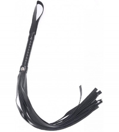 Paddles, Whips & Ticklers Leather Whip Leather Bullwhip Heavy Duty Riding Whip Cow Whip for Party Cosplay - C919G8QDRHW $21.60