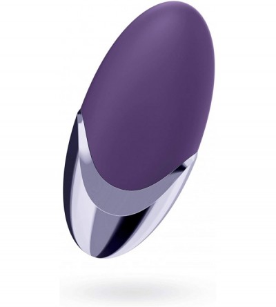 Vibrators Layons Purple Pleasure - Discreet Lay-On Clitoral Vibrator - Waterproof- Rechargeable- Personal Massager - CF18UW3Q...